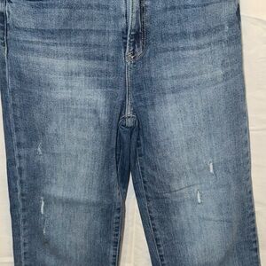 Women's Straight Leg Jeans - Blue